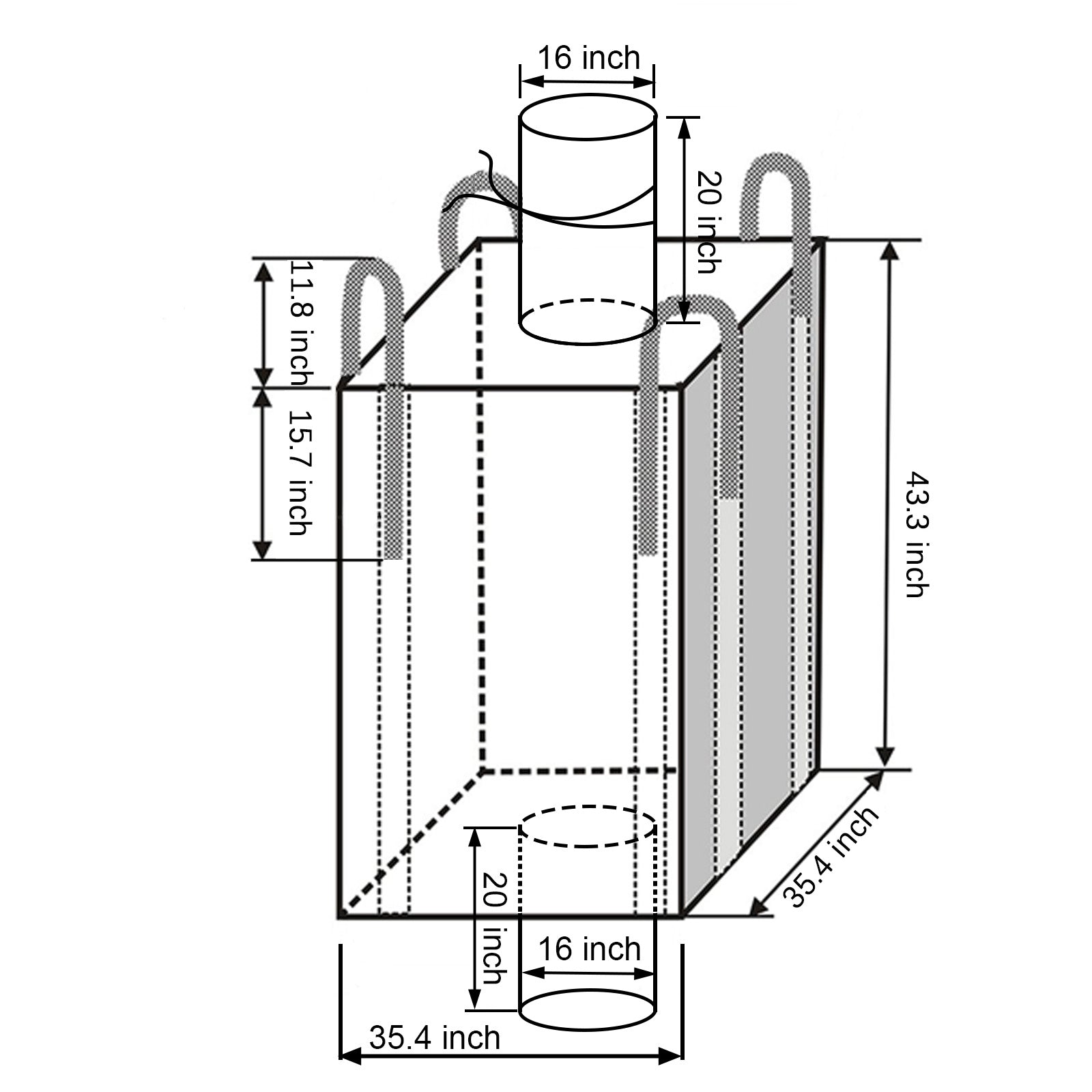 2-Loop, Top Fill & Bottom Spout